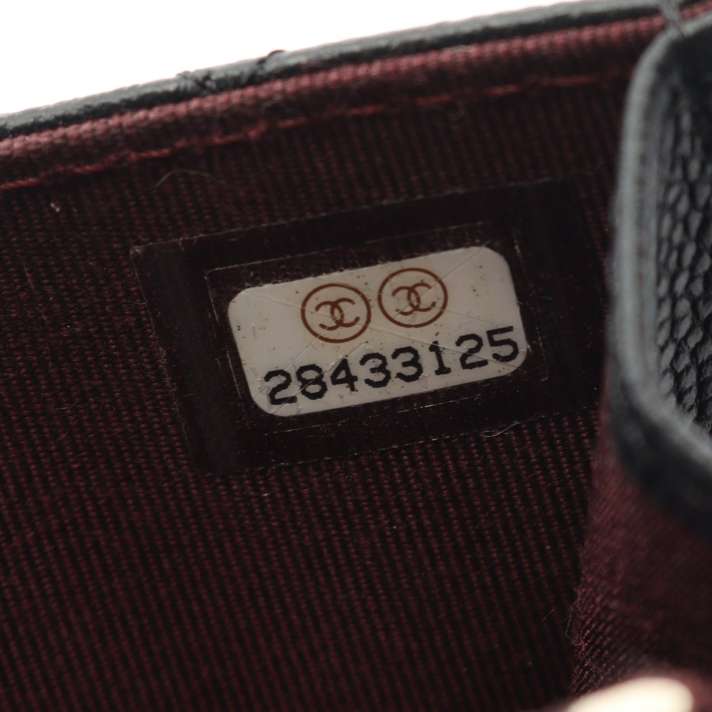 マトラッセ チェーンウォレット キャビアスキン ブラック ゴールド金具 シャネル バッグ CHANEL