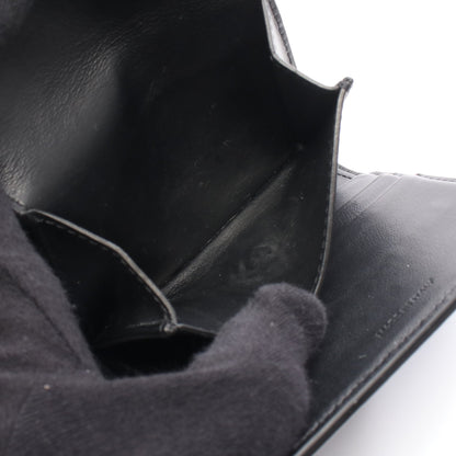 スモール トリフォールドウォレット 三つ折り財布 レザー ブラック セリーヌ 財布・小物 CELINE