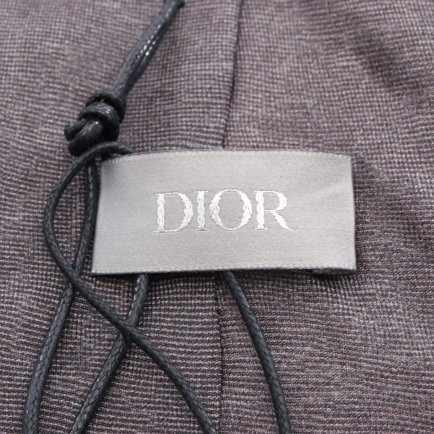 Diorロゴ ネクタイ シルク グレー ディオール 財布・小物 DIOR