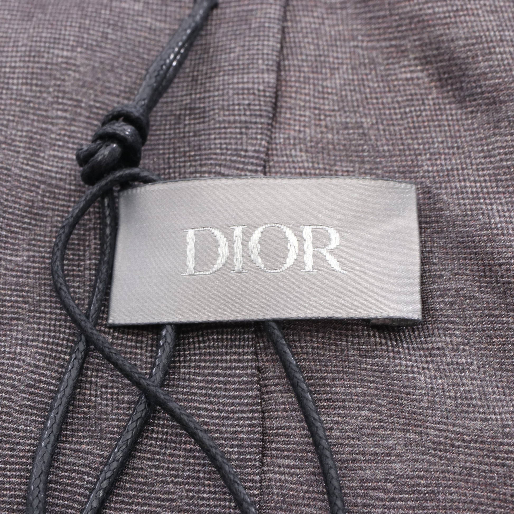 Diorロゴ ネクタイ シルク グレー ディオール 財布・小物 DIOR