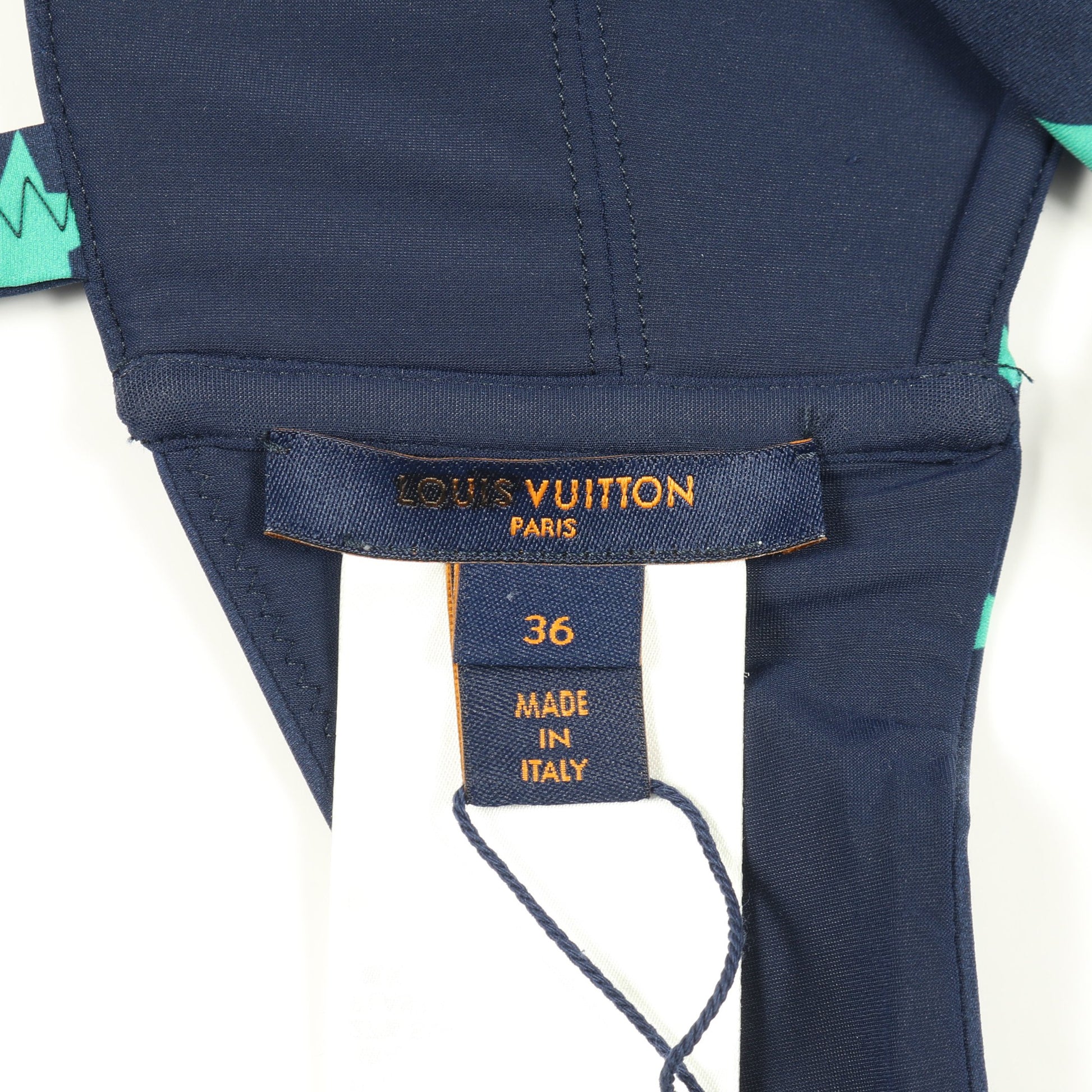 ビキニ 水着 スター ナイロン ネイビー グリーン ルイヴィトン 財布・小物 LOUIS VUITTON