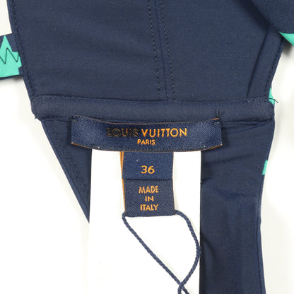 ビキニ 水着 スター ナイロン ネイビー グリーン ルイヴィトン 財布・小物 LOUIS VUITTON
