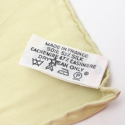 ストール ショール シルク ライトグリーン エルメス 財布・小物 HERMES