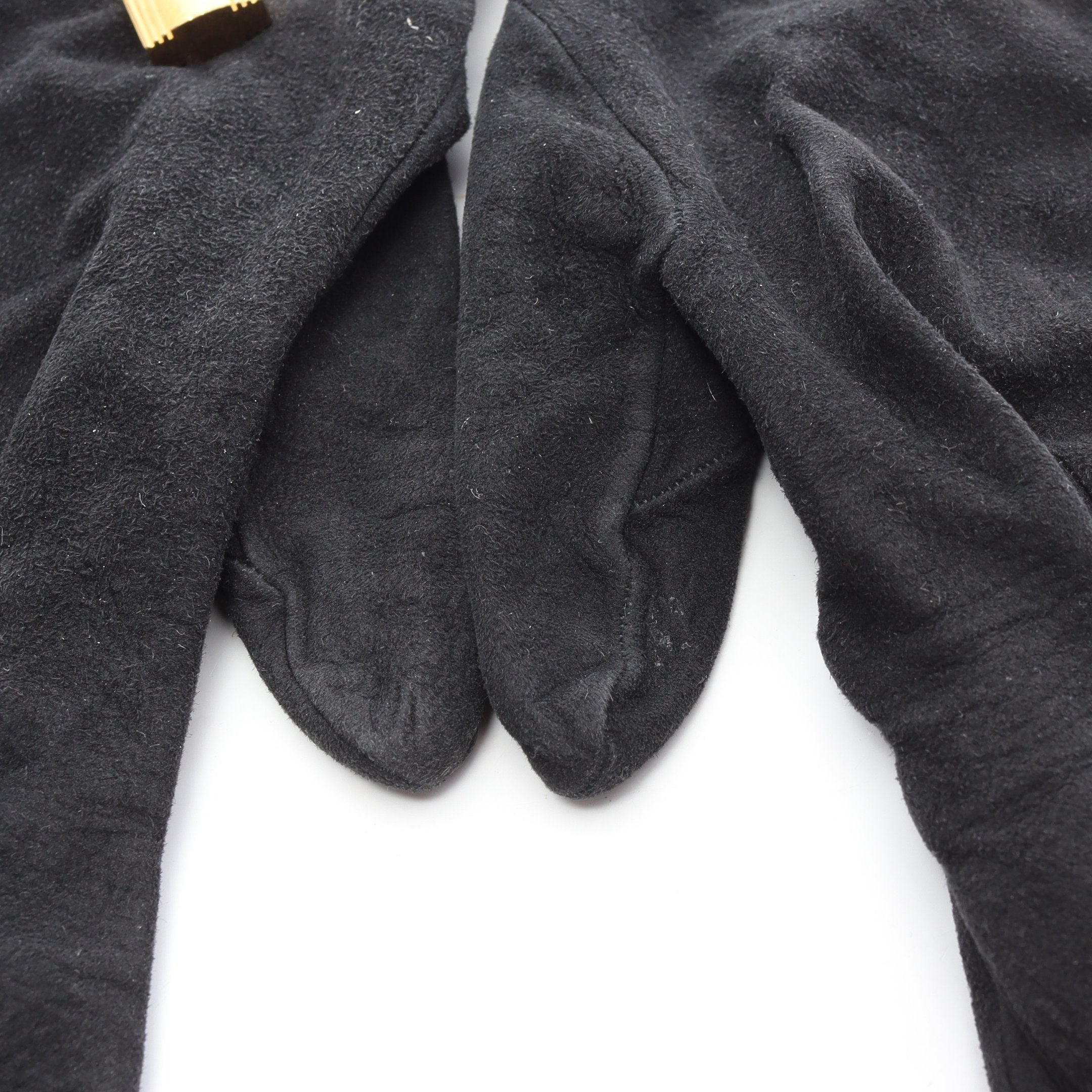 ケリー 手袋 グローブ スエード ブラック ゴールド金具 エルメス – RECLO