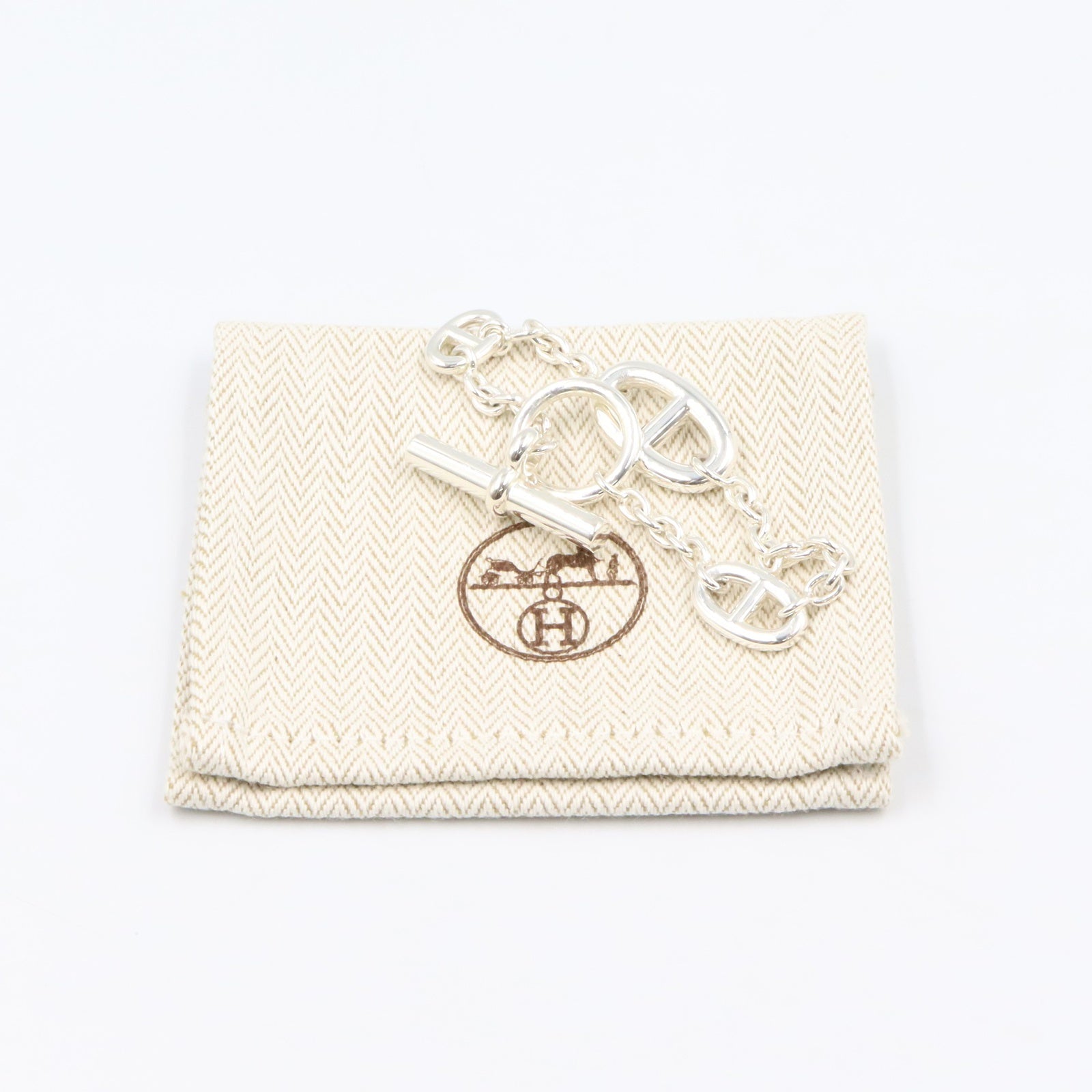 シェーヌダンクル ファランドール ブレスレット ブレスレット SV925 シルバー エルメス アクセサリー HERMES