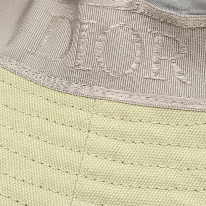 DIOR × TRAVIS SCOTT CACTUS JACK バケット ハット コットン カーキグリーン イエローグリーン ディオール 財布・小物 DIOR