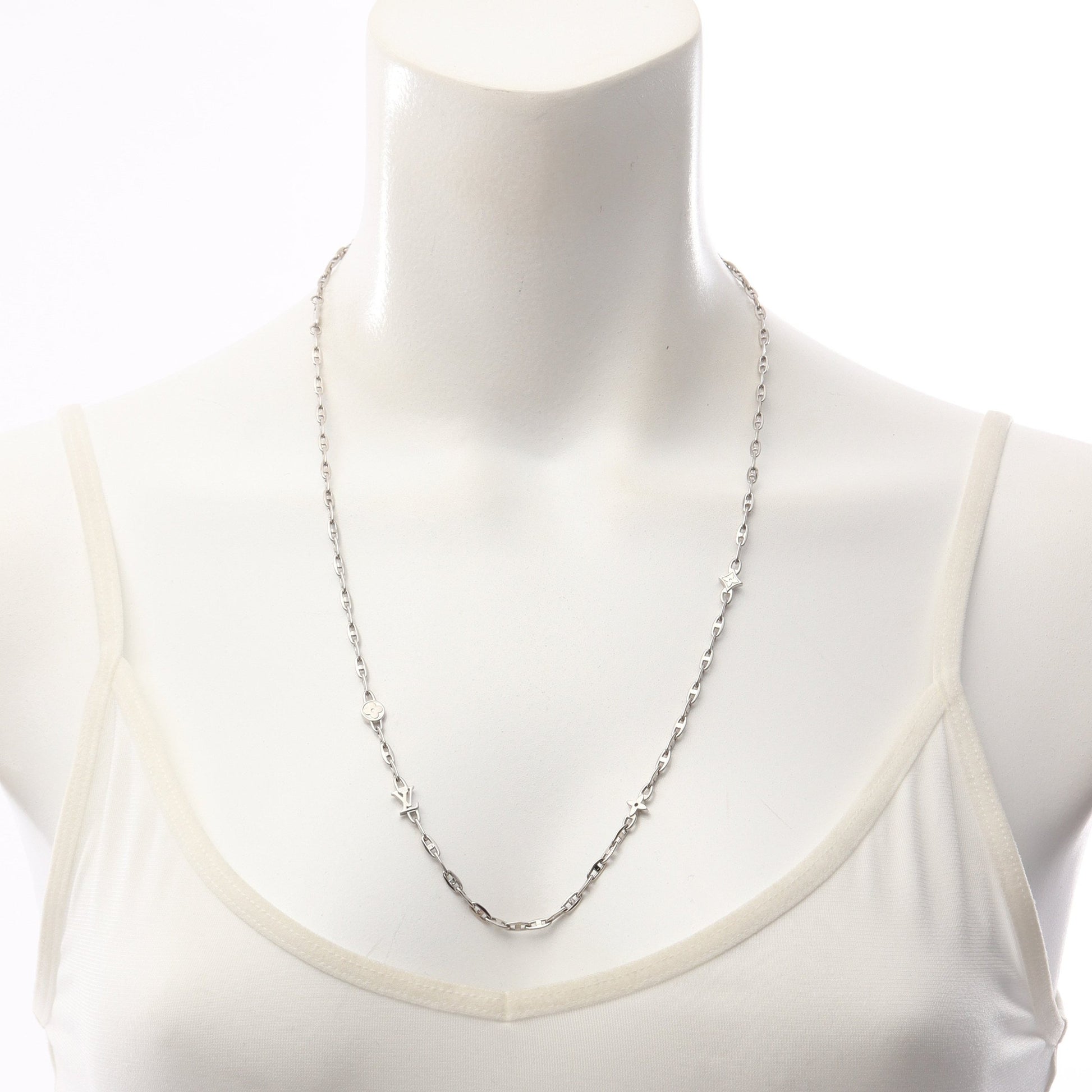 LVスピード ネックレス シルバー ルイヴィトン アクセサリー LOUIS VUITTON