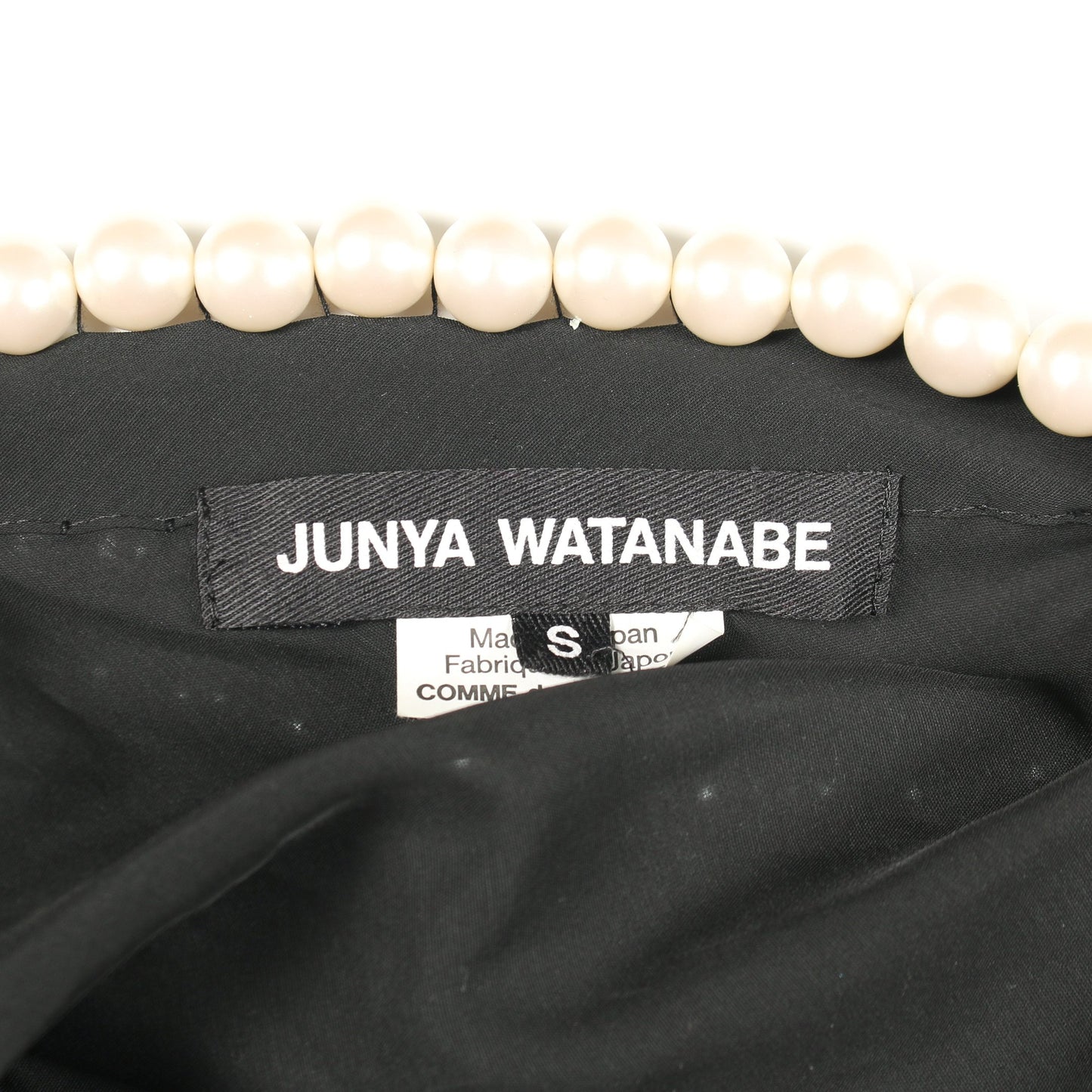 ワンピース パール ブラック アシンメトリー ケープ 変形 ジュンヤワタナベコムデギャルソン ワンピース JUNYA WATANABE COMME des GARCONS