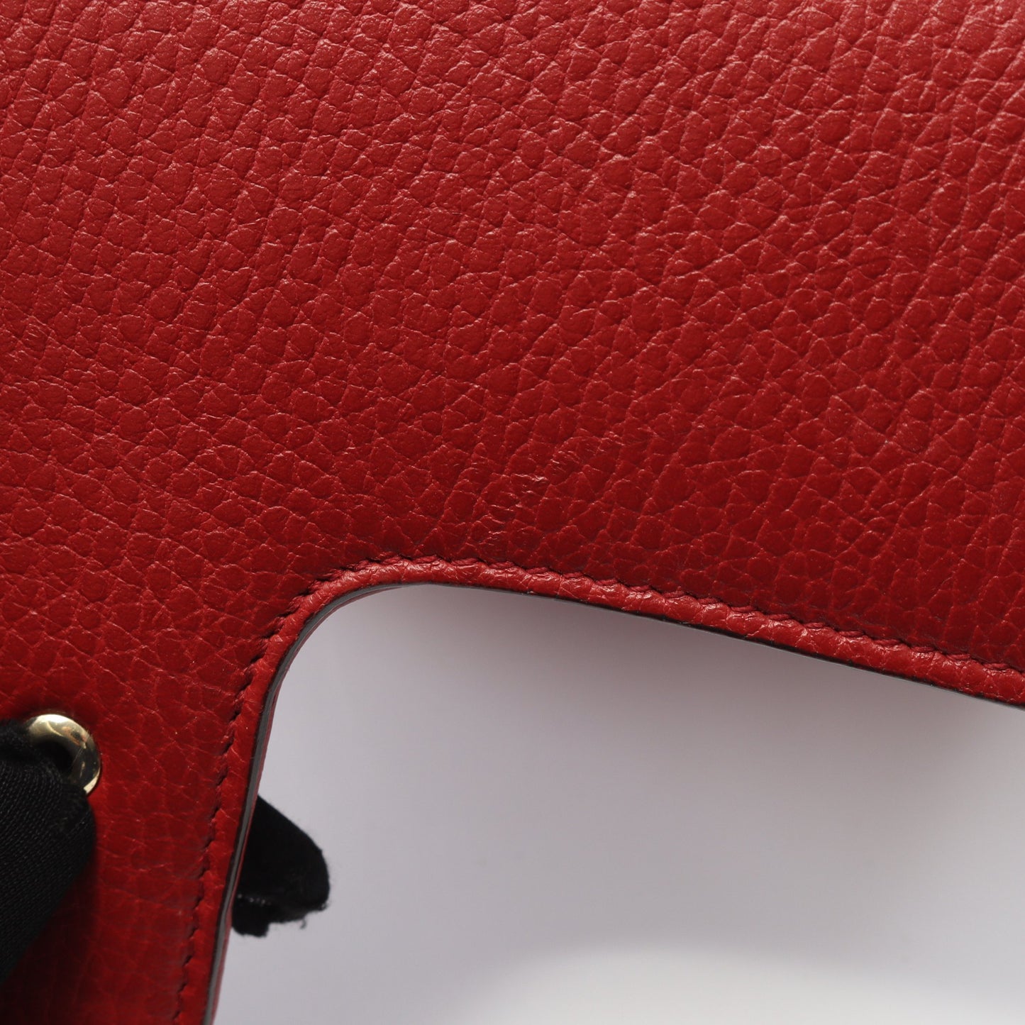 インターロッキングG チェーンショルダーバッグ レザー レッド グッチ バッグ GUCCI