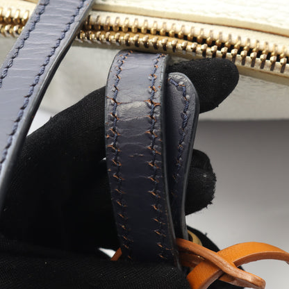 ペカン ショルダーバッグ レザー ホワイト ブラウン ネイビー フェンディ バッグ FENDI
