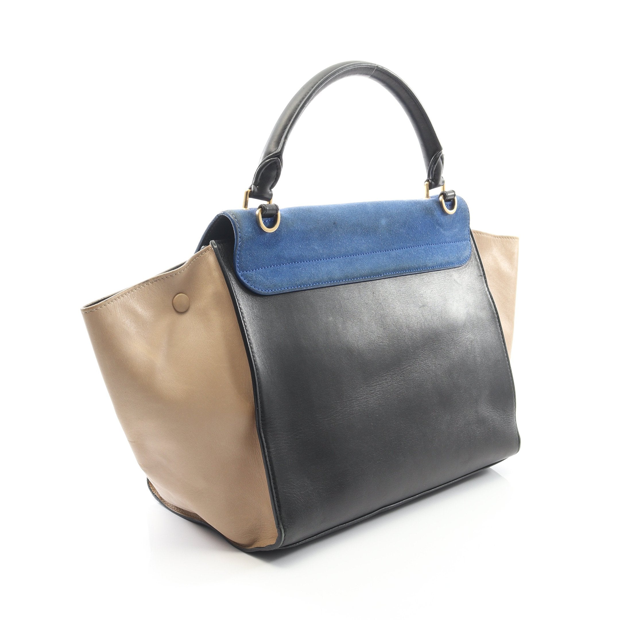 コピー 激安 CELINE セリーヌ 2way ハンドバッグ トラペーズ ブラック