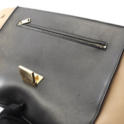 トラペーズ ミディアム ハンドバッグ レザー スエード ブラック ブルー ベージュ 2WAY セリーヌ バッグ CELINE
