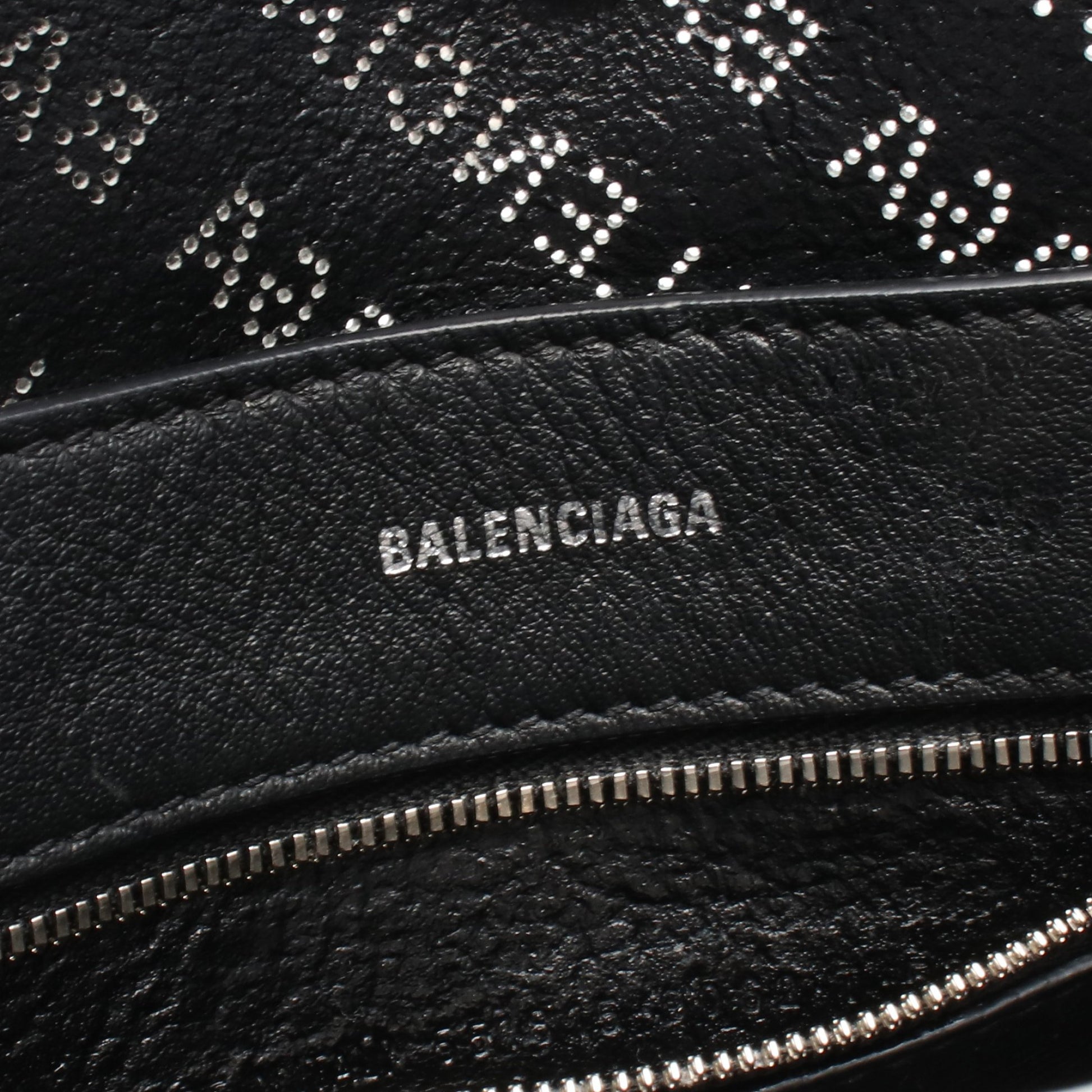 EVERYDAY XXS エブリデイ ハンドバッグ トートバッグ レザー オフホワイト 2WAY バレンシアガ バッグ BALENCIAGA