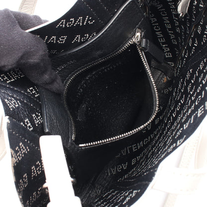 EVERYDAY XXS エブリデイ ハンドバッグ トートバッグ レザー オフホワイト 2WAY バレンシアガ バッグ BALENCIAGA