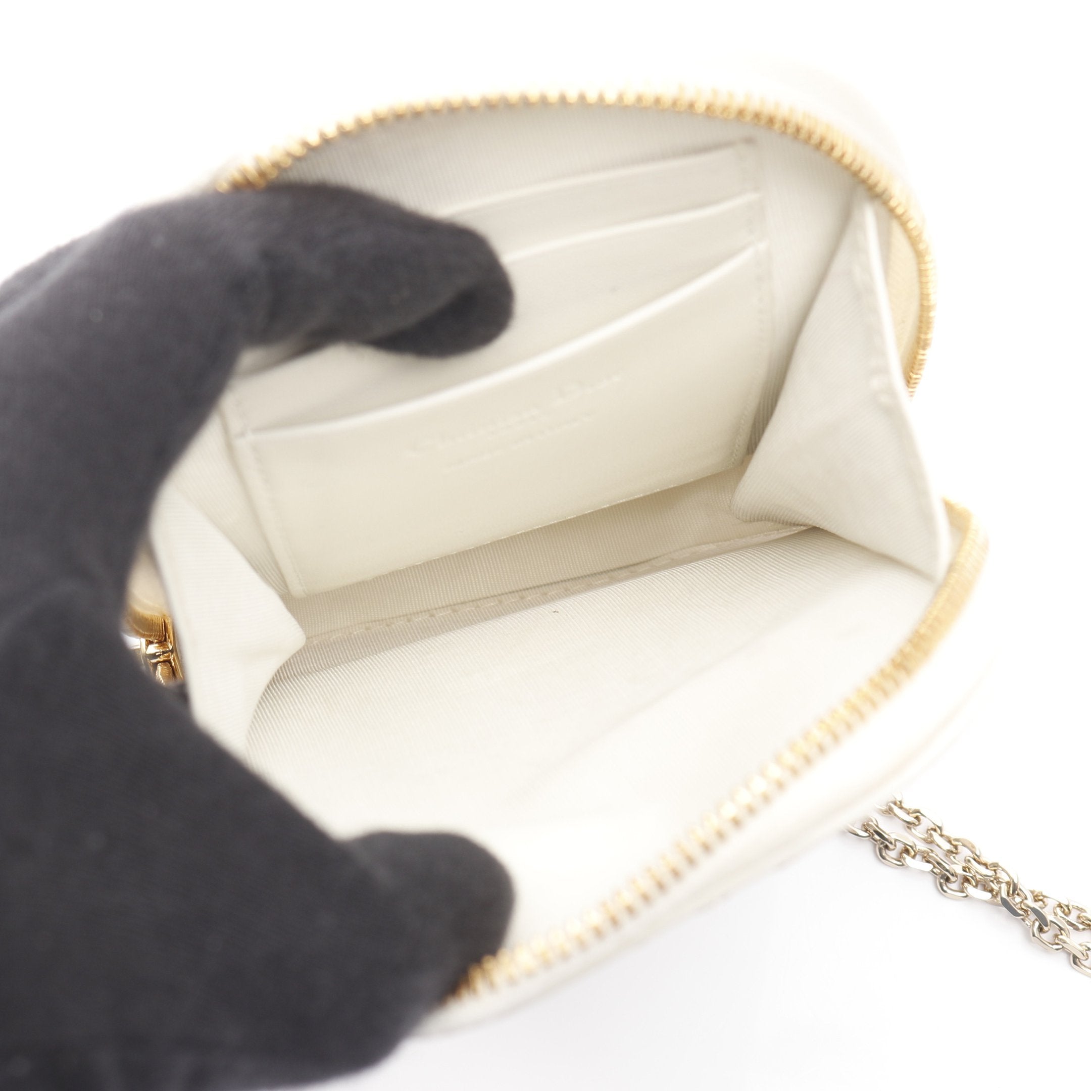 LADY DIOR レディディオール フォンホルダー チェーンショルダーバッグ