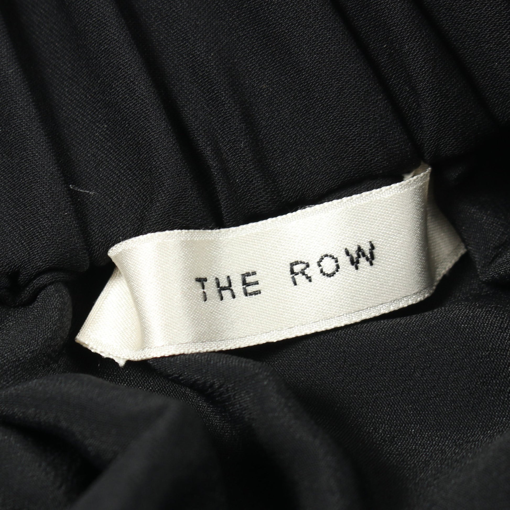 ロング フレア スカート シルク ブラック ザロウ ボトムス THE ROW