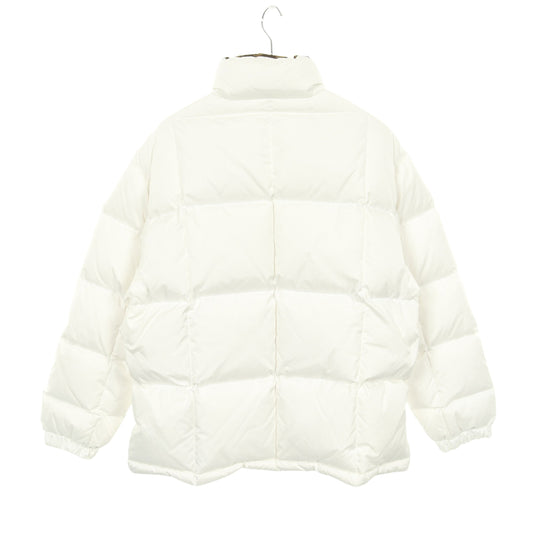 モノグラムアクセント ピロー パッファージャケット ダウンジャケット ナイロン ホワイト ブラウン ルイヴィトン アウター LOUIS VUITTON