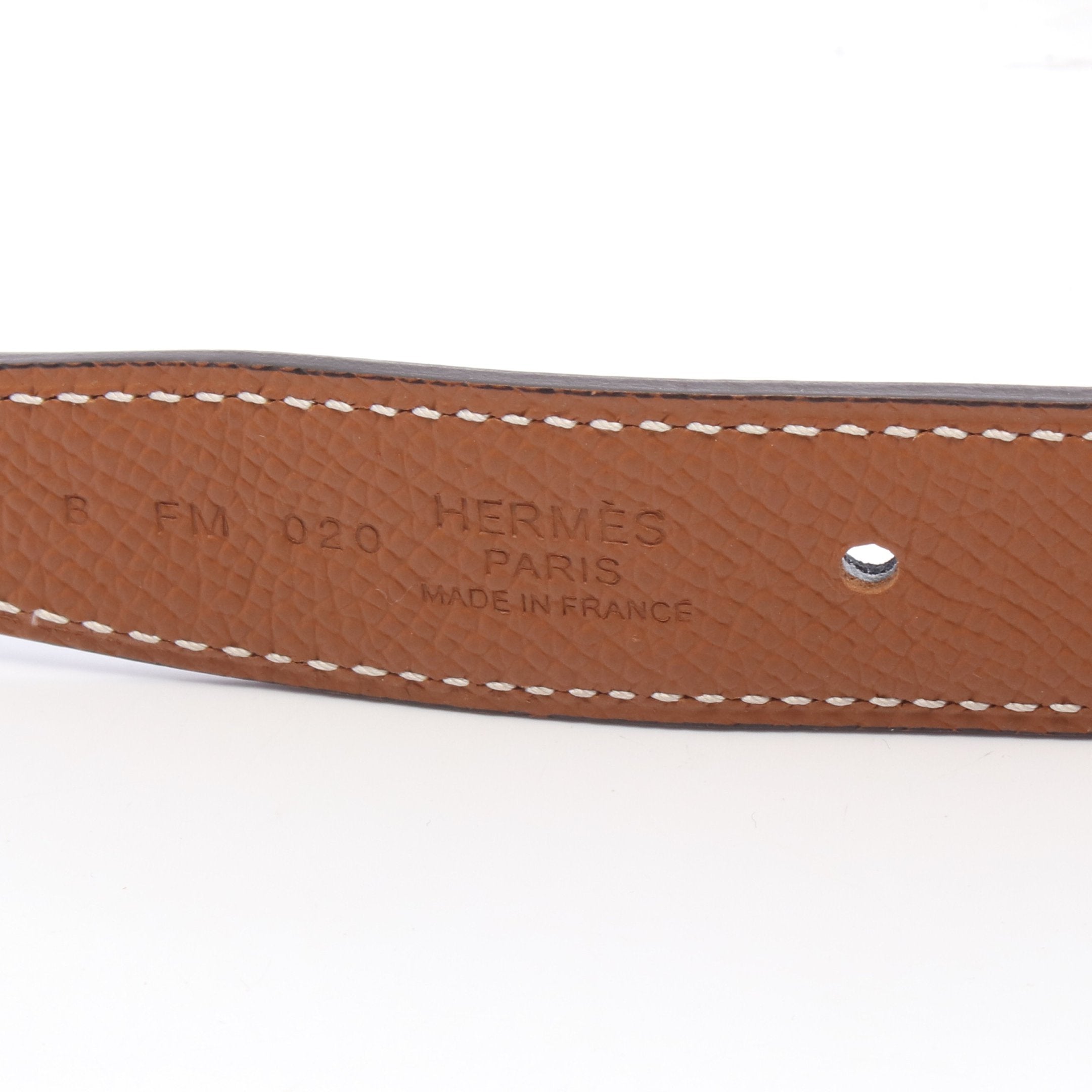 エルメス HERMES ミニコンスタンス Hベルト ノワール ゴールド ベルト 衣料品 ヴォースイフト / ヴォーエプソン ヴォースイフト B刻印（2023年製造） レディース ブラック系 / ブラウン系 【中古】 ミニコンスタンス Hベルト ノワール ゴールド ベルト ヴォースイフト