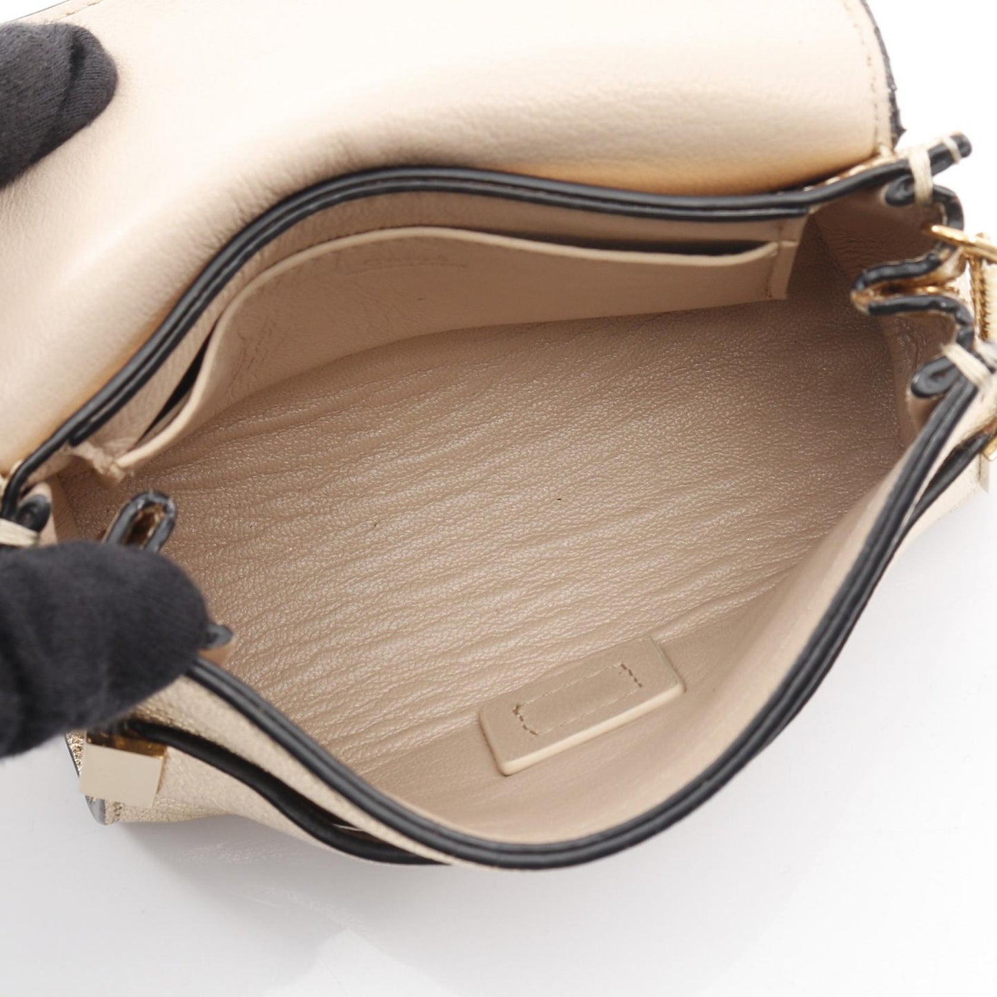 ELLE エル チェーンショルダーバッグ レザー ゴールド クロエ バッグ Chloe