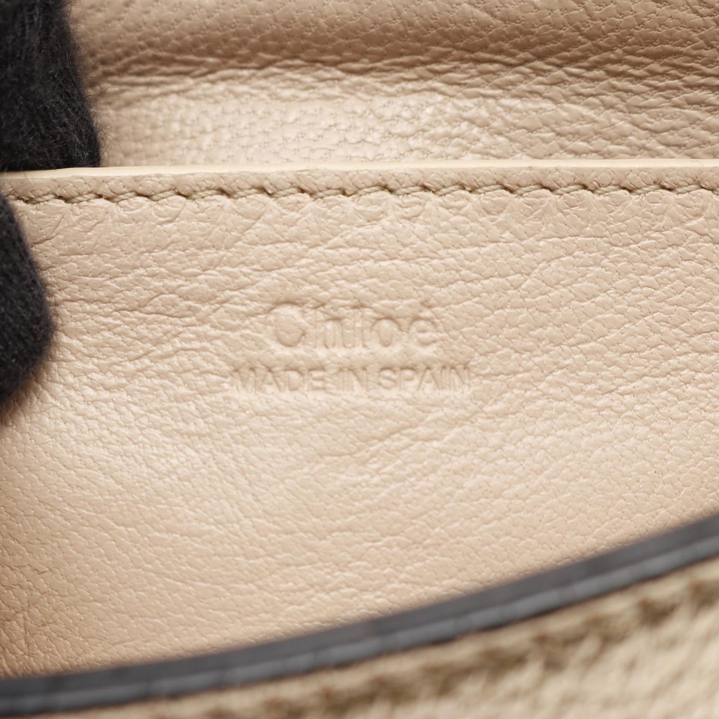 ELLE エル チェーンショルダーバッグ レザー ゴールド クロエ バッグ Chloe