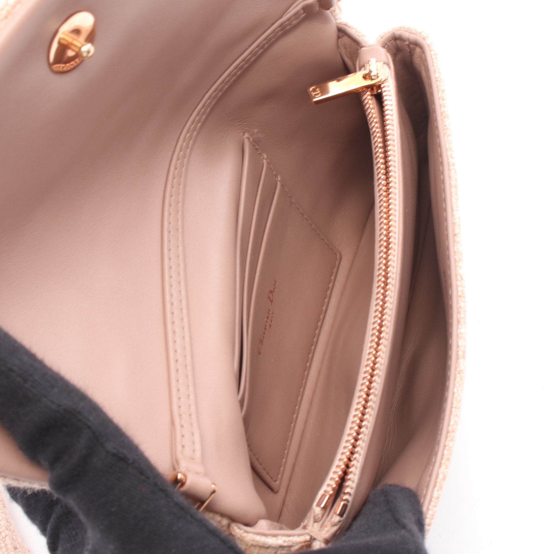 【美品】ディオール　カロ　ショルダーバッグ　チェーンウォレット　トート　ハンド 新作♥ 】Dioramour DIOR CARO チェーン ハートポーチ (Dior