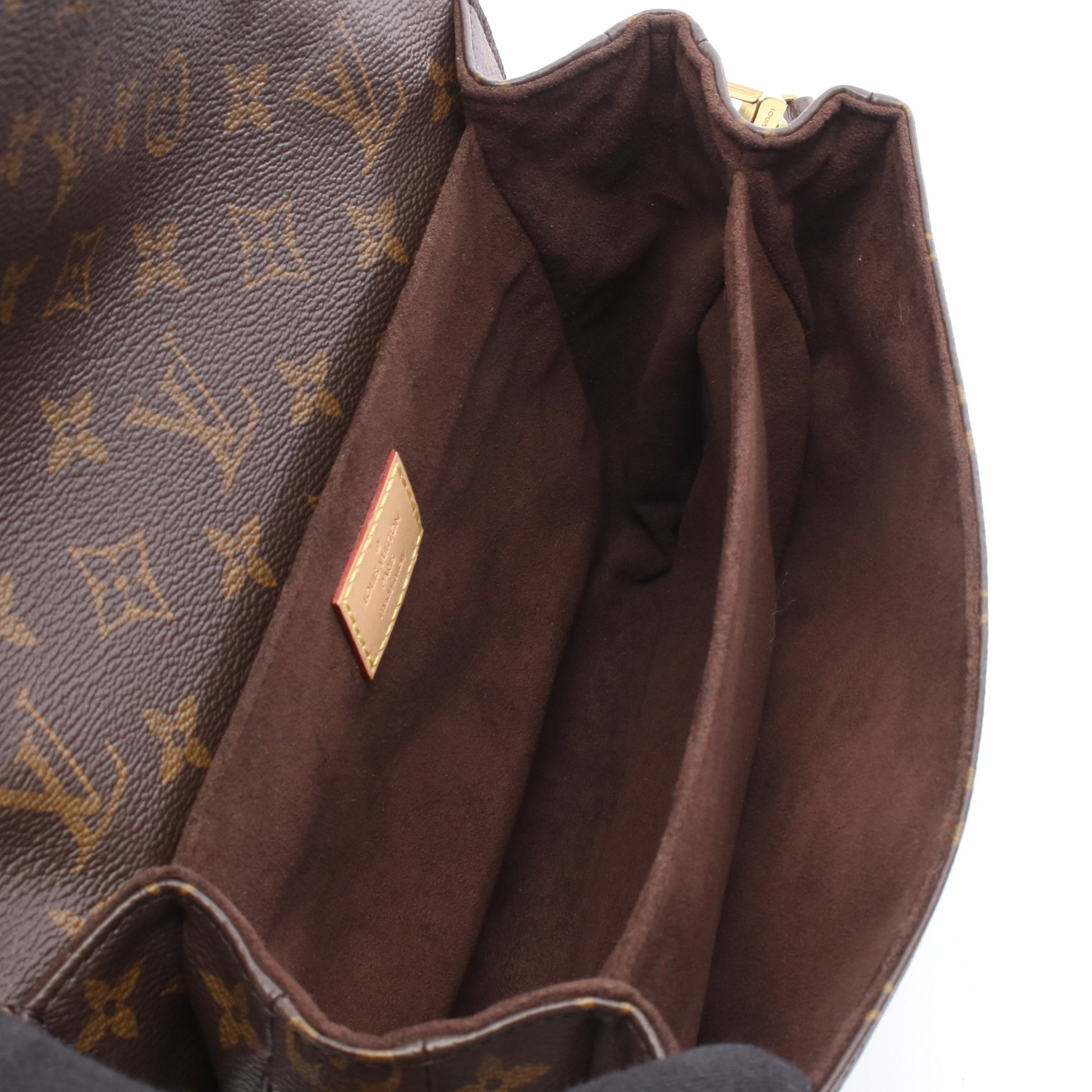 ポシェット メティス MM モノグラム ハンドバッグ PVC レザー ブラウン 2WAY ルイヴィトン バッグ LOUIS VUITTON
