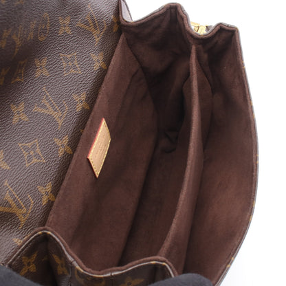 ポシェット メティス MM モノグラム ハンドバッグ PVC レザー ブラウン 2WAY ルイヴィトン バッグ LOUIS VUITTON