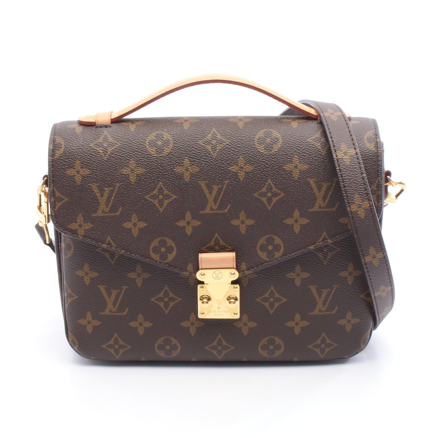 ポシェット メティス MM モノグラム ハンドバッグ PVC レザー ブラウン 2WAY ルイヴィトン バッグ LOUIS VUITTON