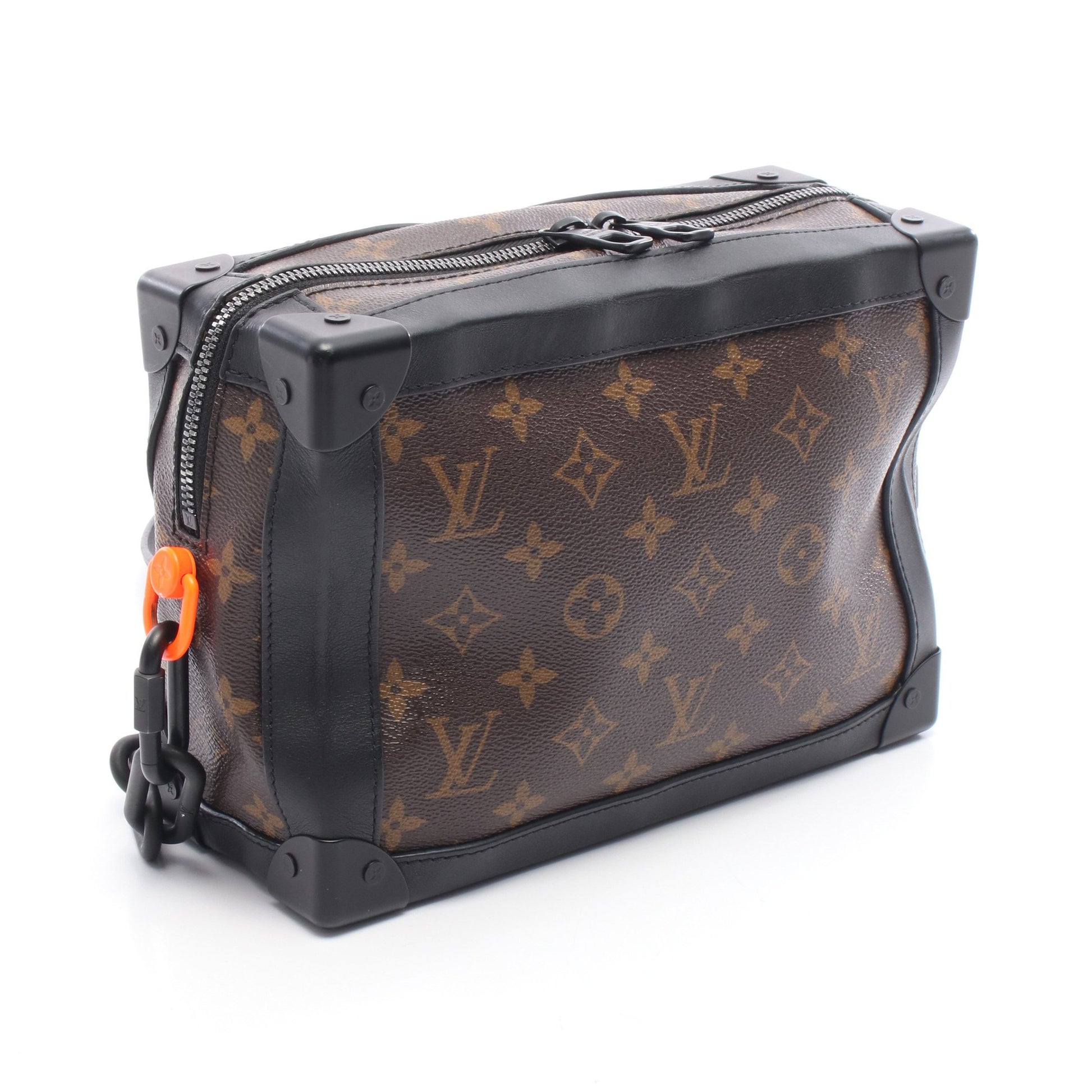 ソフトトランク モノグラムソーラーレイ ショルダーバッグ PVC レザー ブラウン ルイヴィトン バッグ LOUIS VUITTON