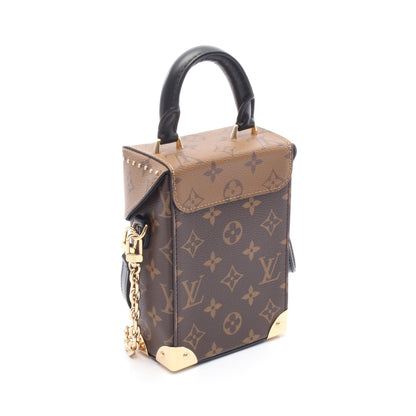 カメラボックス モノグラムリバース ハンドバッグ PVC レザー ブラウン 2WAY ルイヴィトン バッグ LOUIS VUITTON