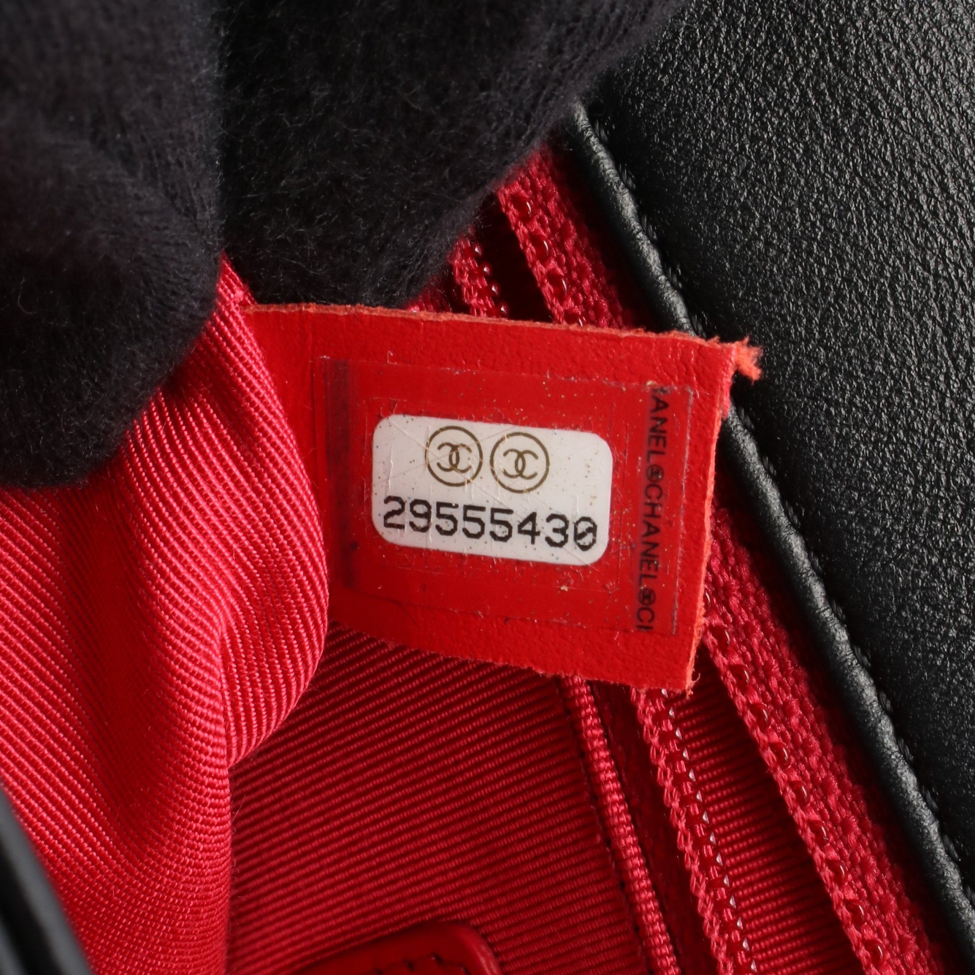 マトラッセ ロゴ チェーンショルダーバッグ ラムスキン ブラック ゴールド金具 シャネル バッグ CHANEL
