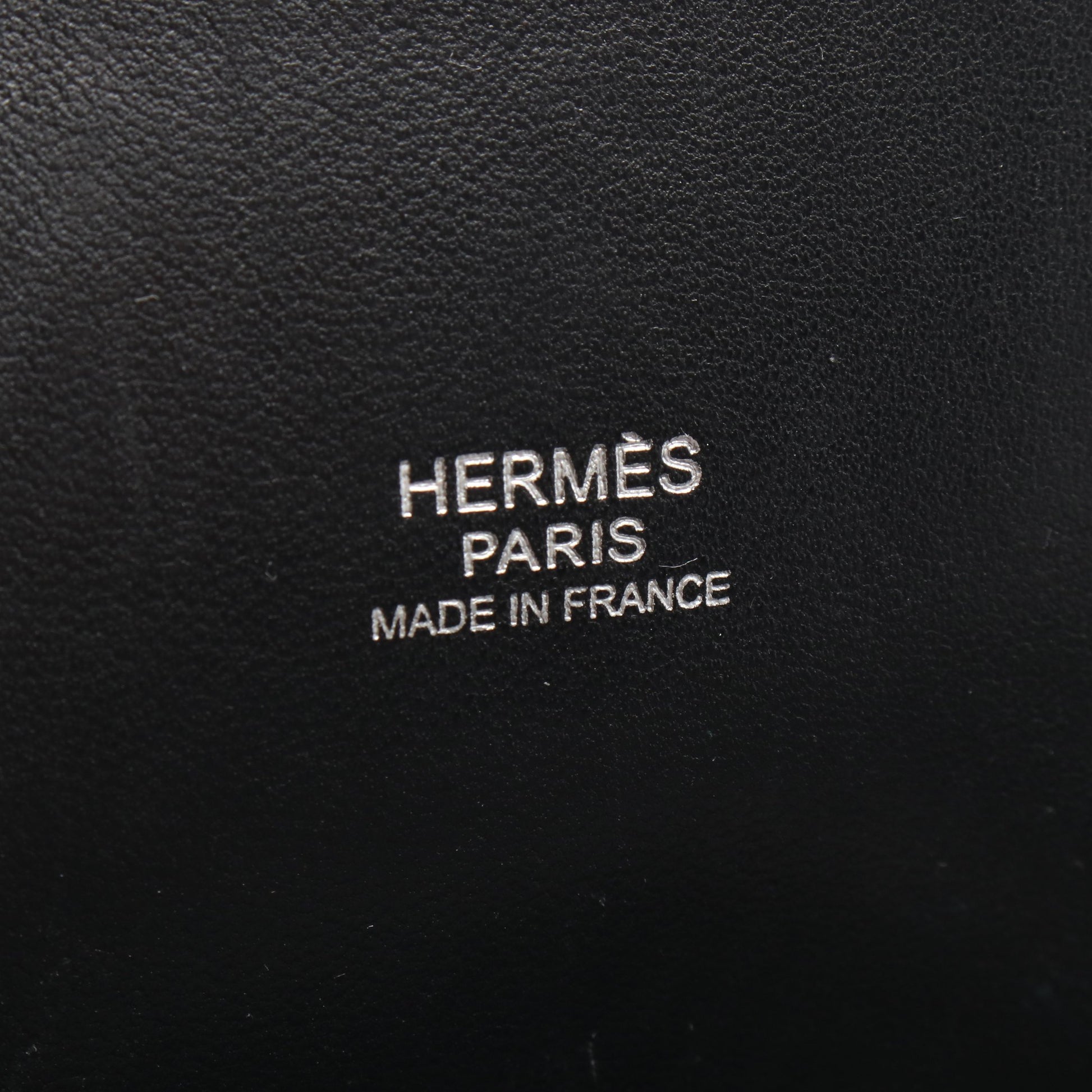 ボリード31 ハンドバッグ フィヨルド ブラック シルバー金具 □K刻印 エルメス バッグ HERMES
