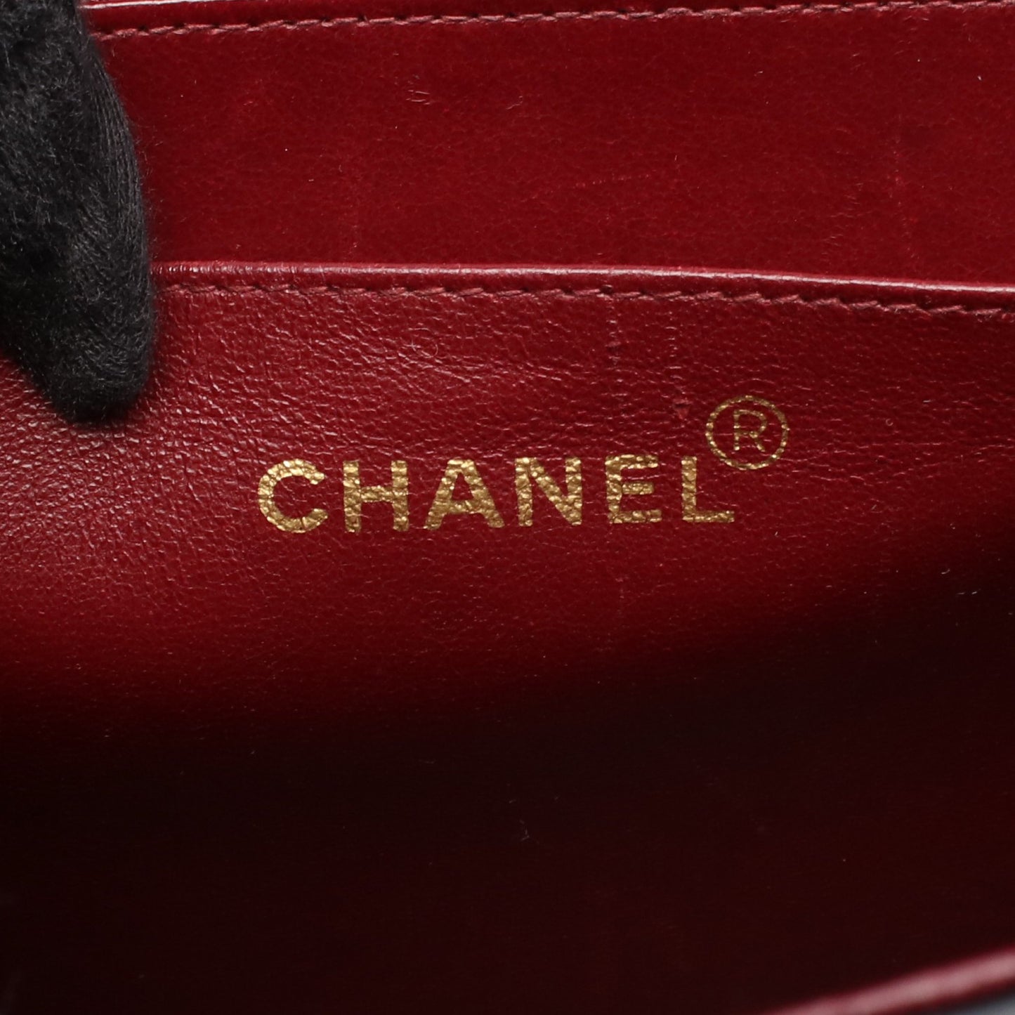 デカマトラッセ34 Wチェーンショルダーバッグ ラムスキン ブラック ゴールド金具 シャネル バッグ CHANEL