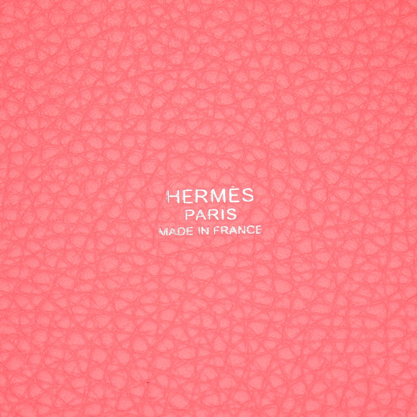 ピコタンロックPM ローズアザレ ハンドバッグ トリヨンクレマンス ピンク シルバー金具 D刻印 エルメス バッグ HERMES