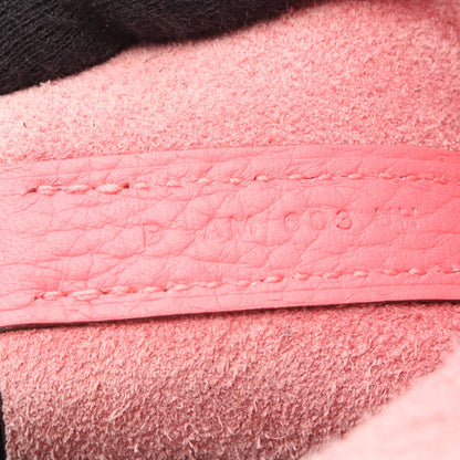 ピコタンロックPM ローズアザレ ハンドバッグ トリヨンクレマンス ピンク シルバー金具 D刻印 エルメス バッグ HERMES