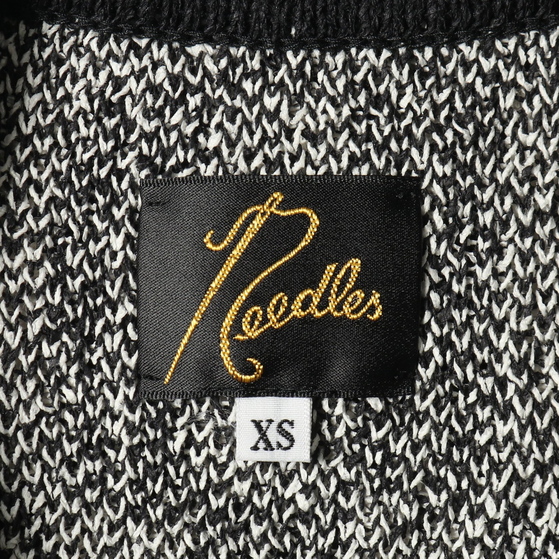 Polo Sweater Arrow ポロシャツ ブラック ホワイト ニードルス トップス Needles