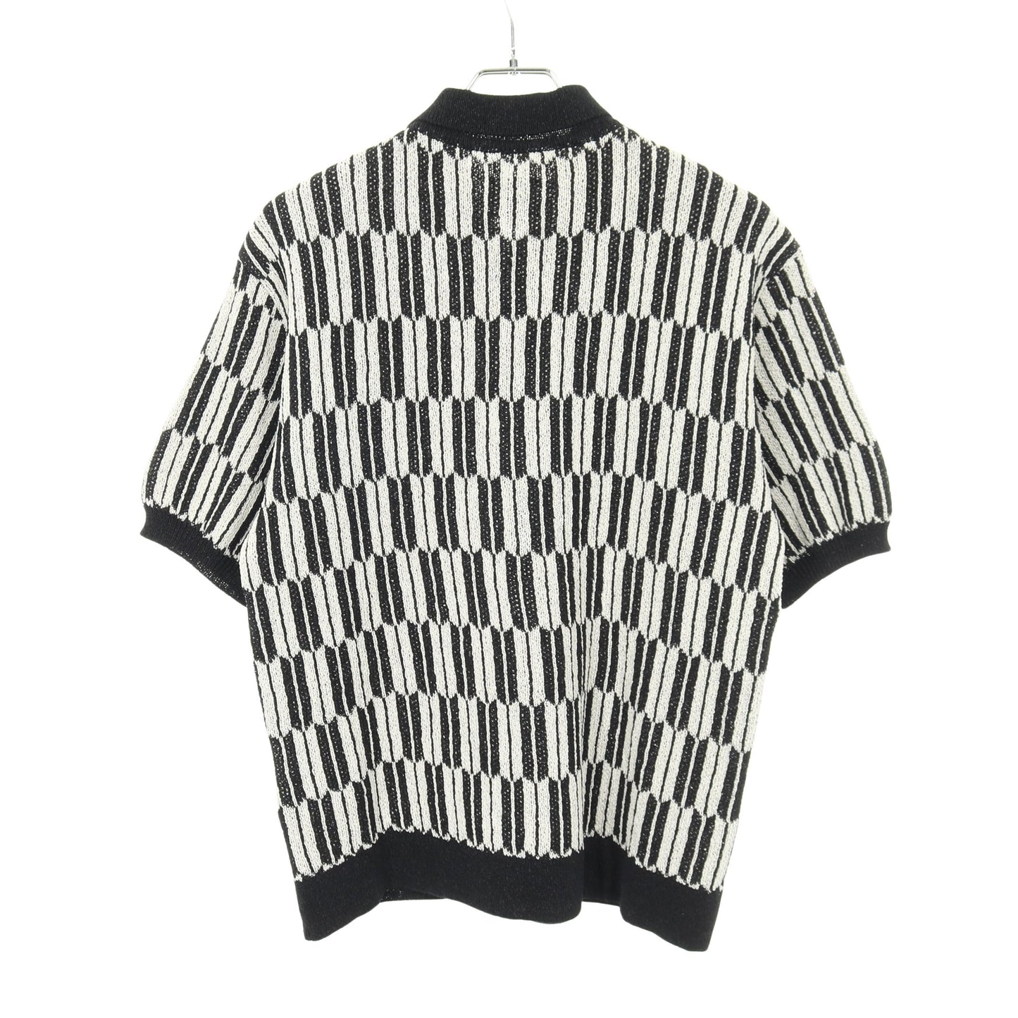 Polo Sweater Arrow ポロシャツ ブラック ホワイト ニードルス トップス Needles