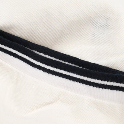 Shawl Collar S/S Polo ポロシャツ 蝶刺繍 コットン ホワイト ブラック ニードルス トップス Needles