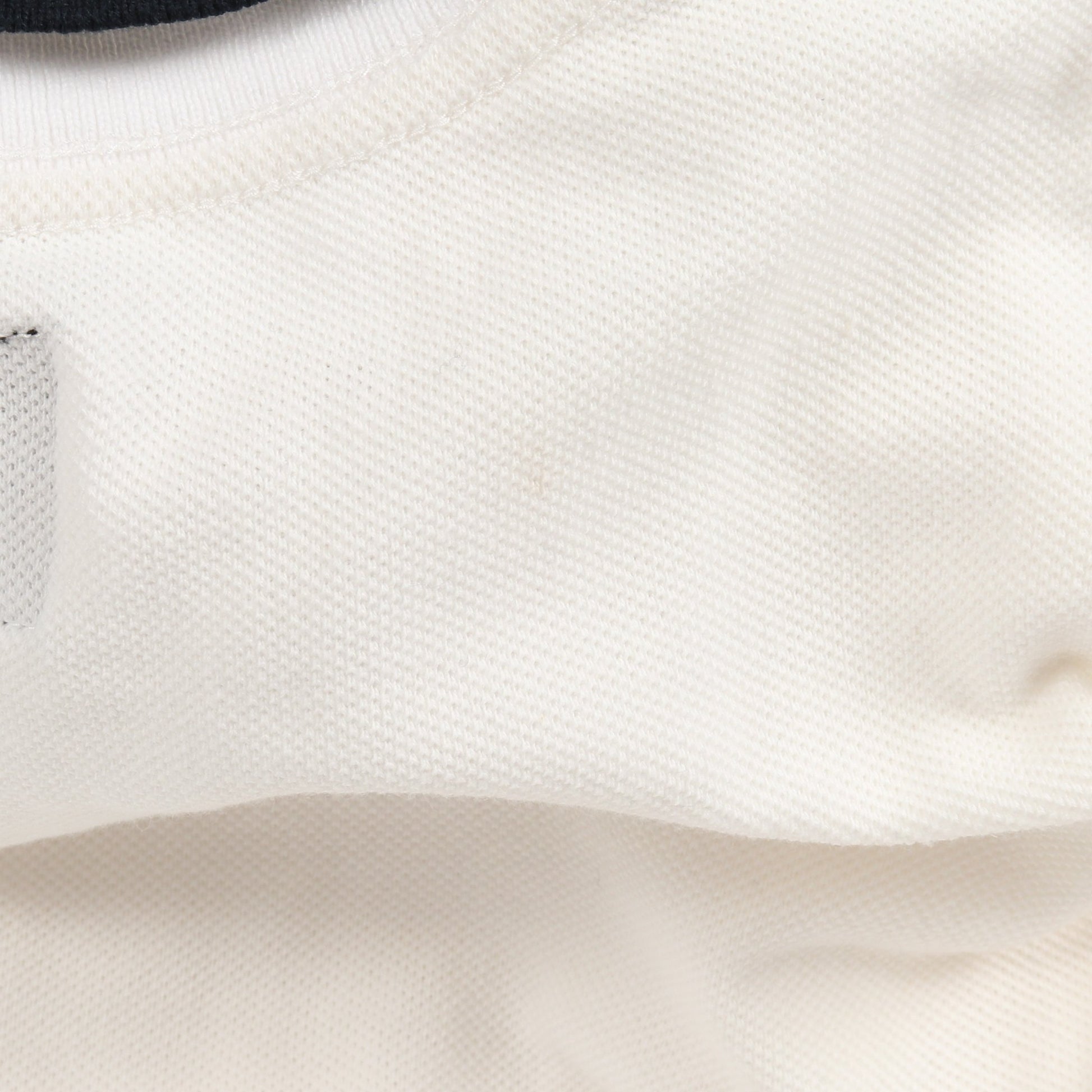Shawl Collar S/S Polo ポロシャツ 蝶刺繍 コットン ホワイト ブラック ニードルス トップス Needles