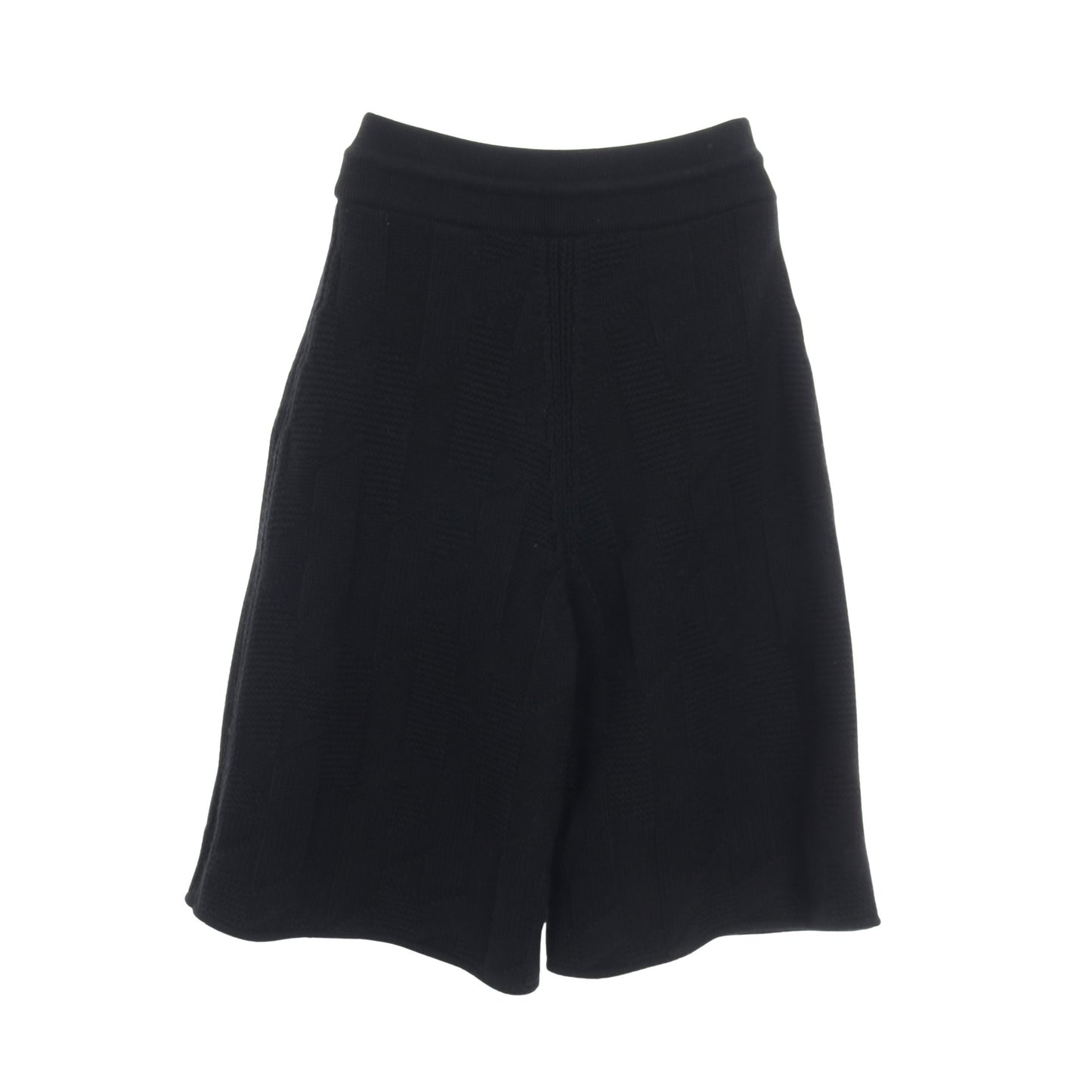 Hモチーフ ハーフ パンツ ウール ブラック エルメス ボトムス HERMES