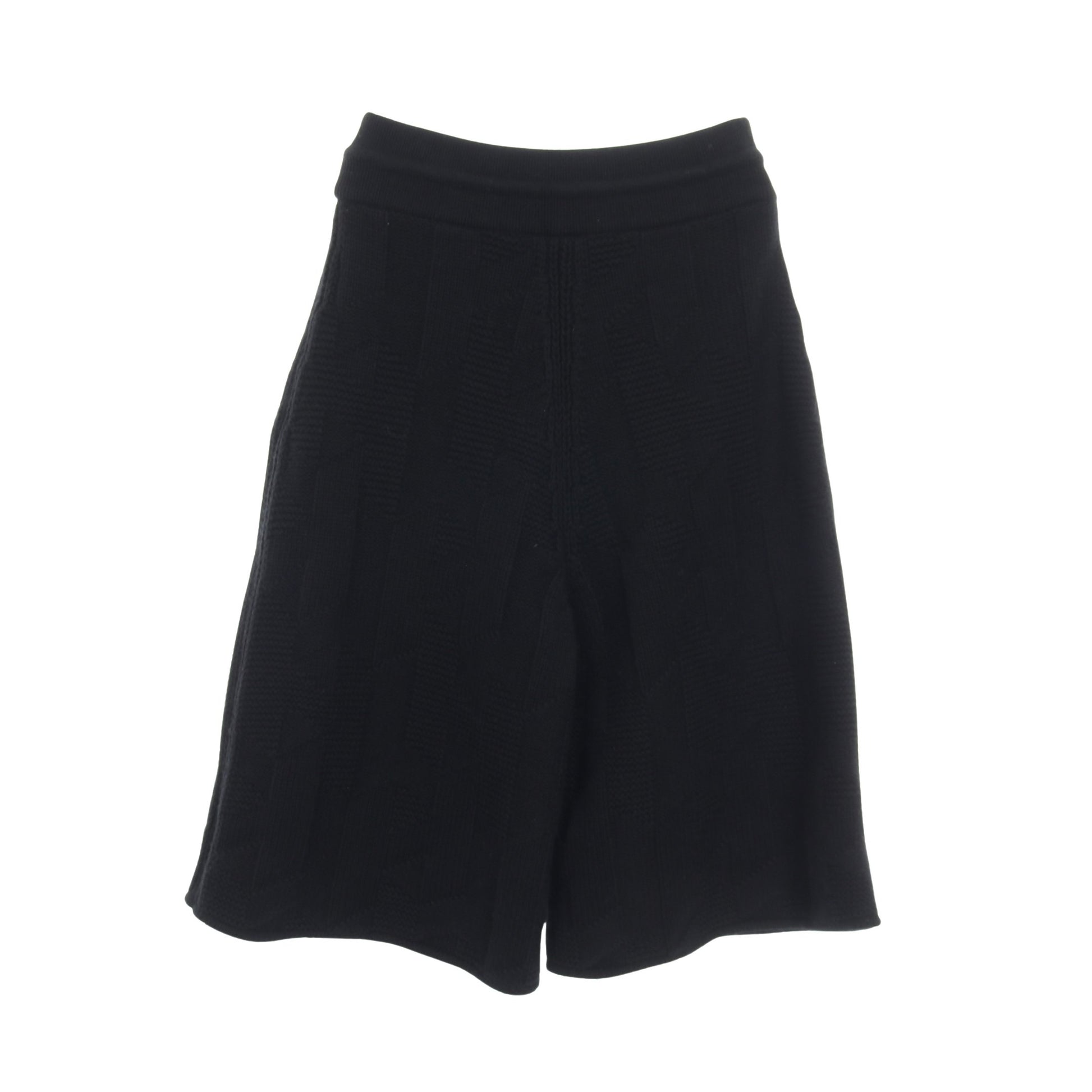 Hモチーフ ハーフ パンツ ウール ブラック エルメス ボトムス HERMES