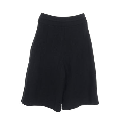 Hモチーフ ハーフ パンツ ウール ブラック エルメス ボトムス HERMES
