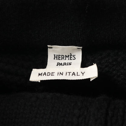 Hモチーフ ハーフ パンツ ウール ブラック エルメス ボトムス HERMES