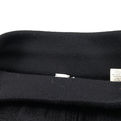 Hモチーフ ハーフ パンツ ウール ブラック エルメス ボトムス HERMES