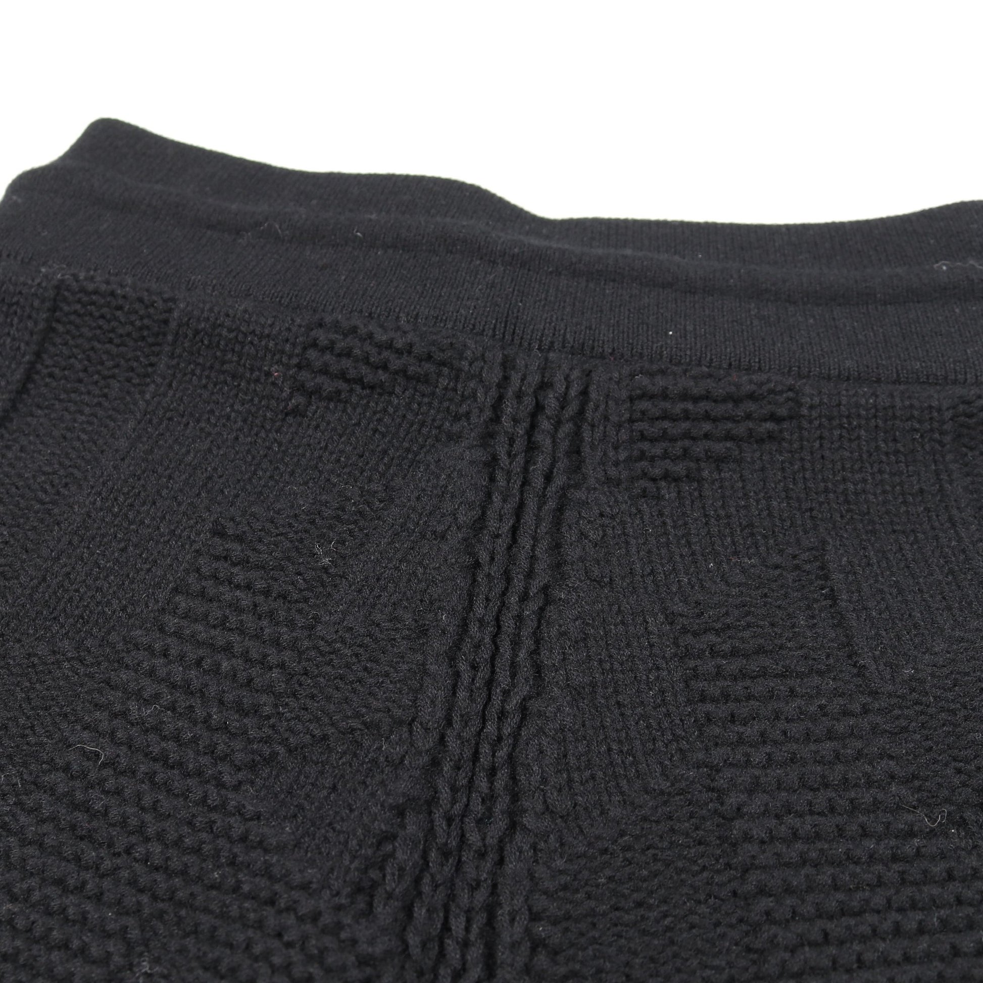 Hモチーフ ハーフ パンツ ウール ブラック エルメス ボトムス HERMES