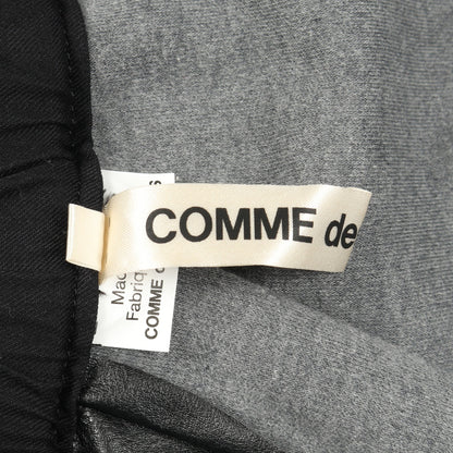 スカート 総柄 ブラック シルバー フェイクレザー コムデギャルソン ボトムス Comme des Garcons