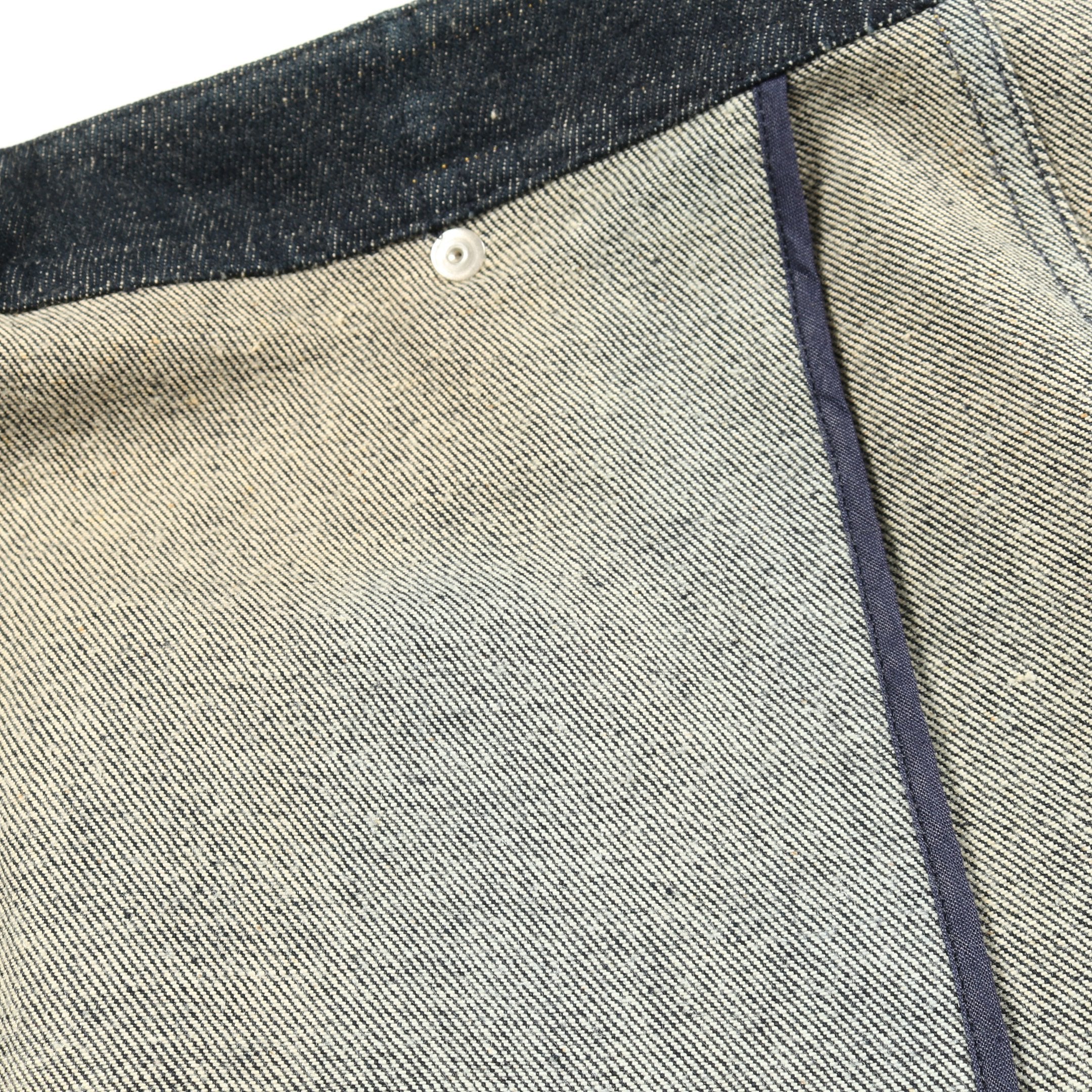 ココマーク デニムスカート コットン インディゴブルー シャネル – RECLO