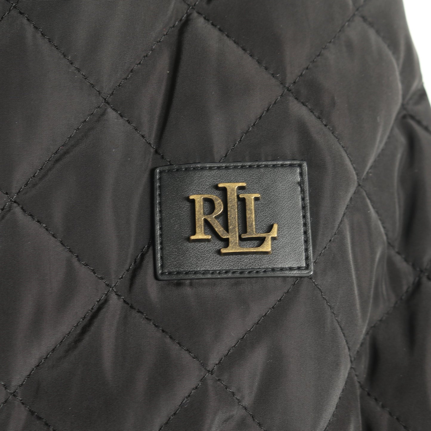 キルティングコート ブラック ローレンラルフローレン アウター LAUREN RALPH LAUREN