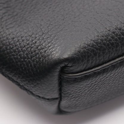 ジョルジュ クラッチバッグ レザー ブラック ルイヴィトン バッグ LOUIS VUITTON
