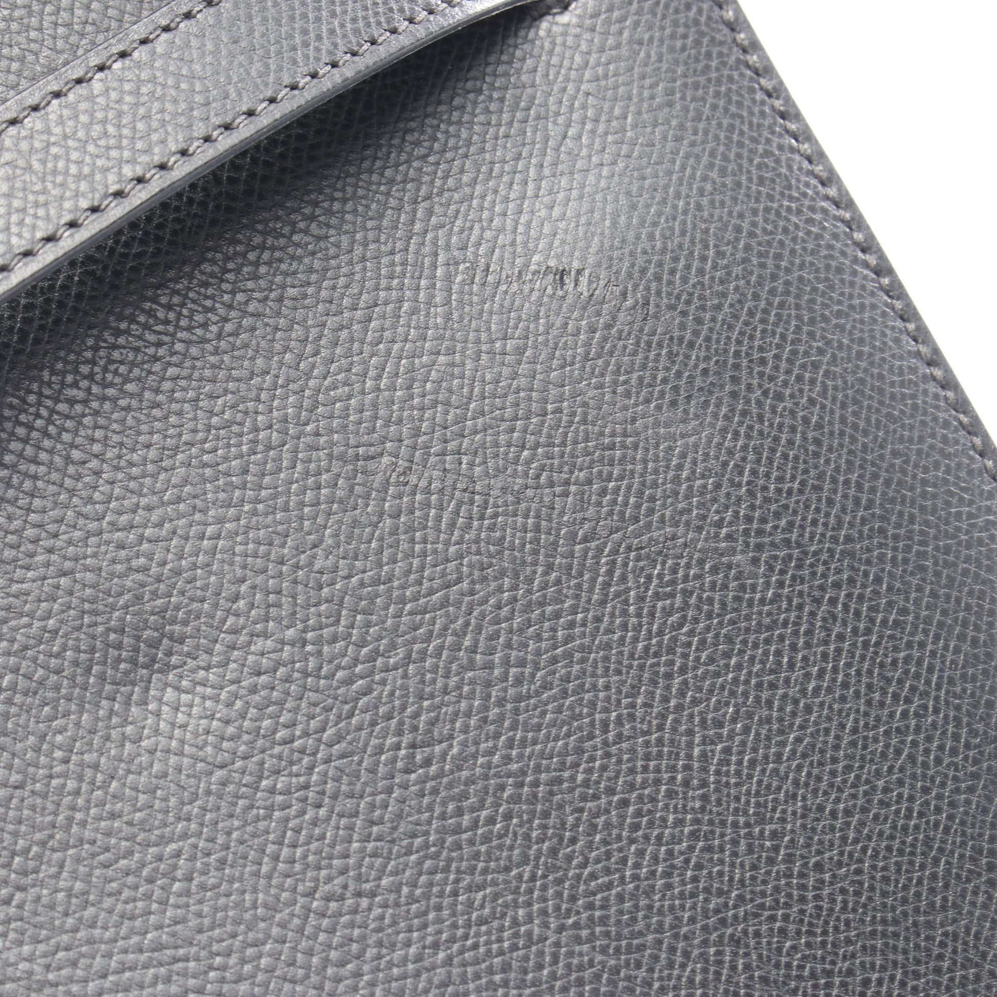 ケリー32 ハンドバッグ クシュベル ブラック シルバー金具 外縫い 2WAY □H刻印 エルメス バッグ HERMES